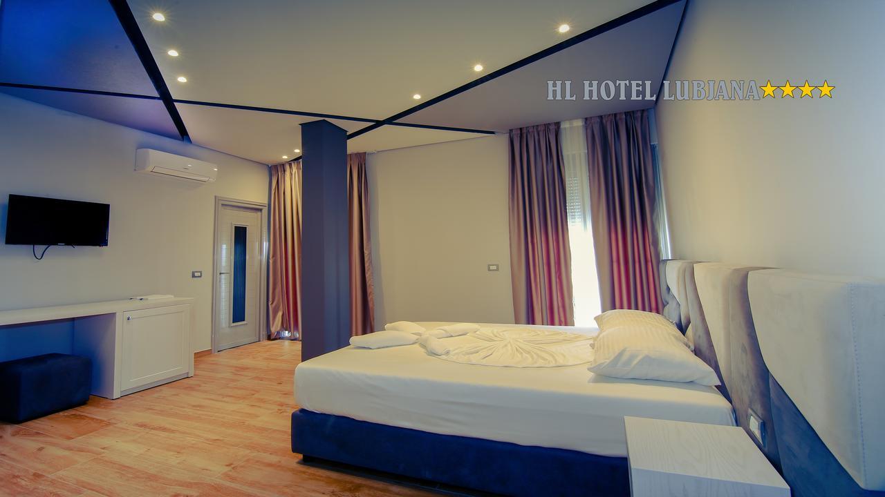 Hotel Lubjana Durrës Exterior foto