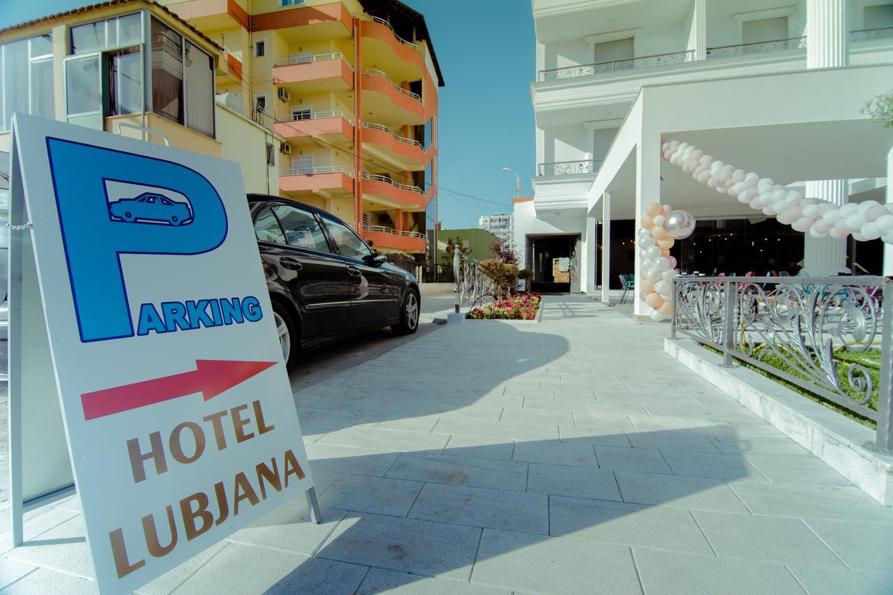 Hotel Lubjana Durrës Exterior foto
