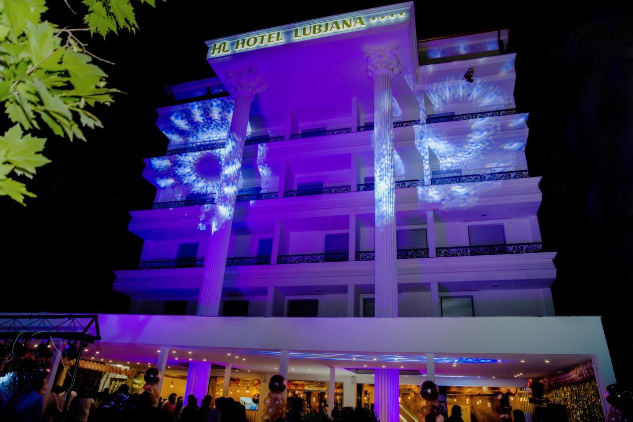Hotel Lubjana Durrës Exterior foto