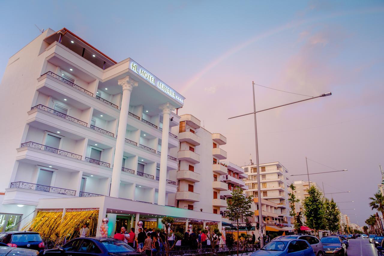Hotel Lubjana Durrës Exterior foto